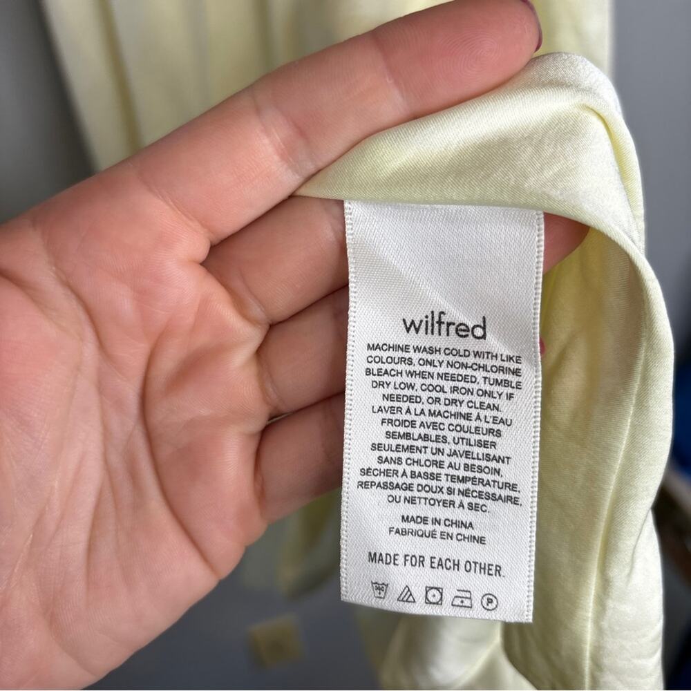 Aritzia Wilfred Lover Satin Mini Dress - Picture 4 of 9